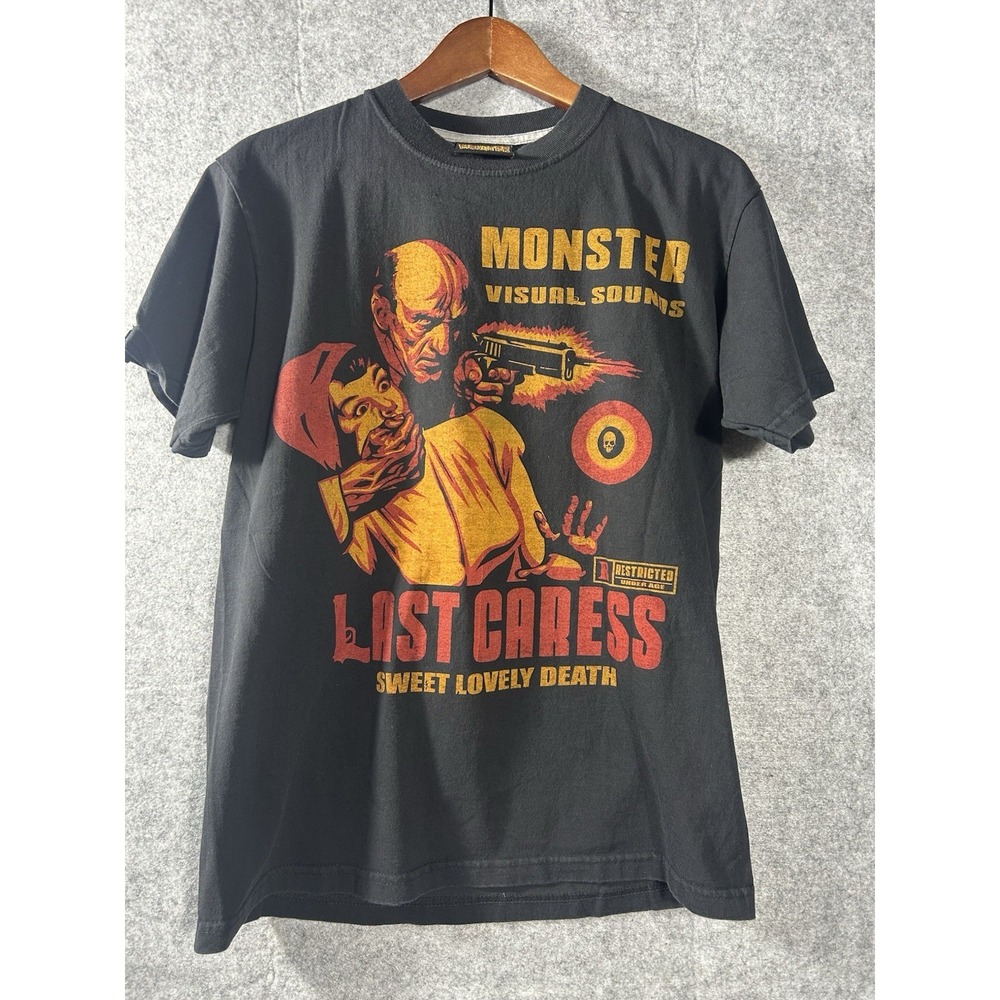 King Monster 666 Visual Sounds Last Caress Sweet Lovely Death Graphic Med Black